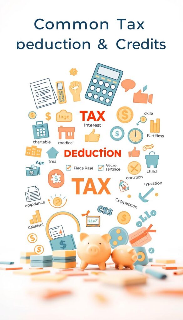 common tax deductions and tax credits