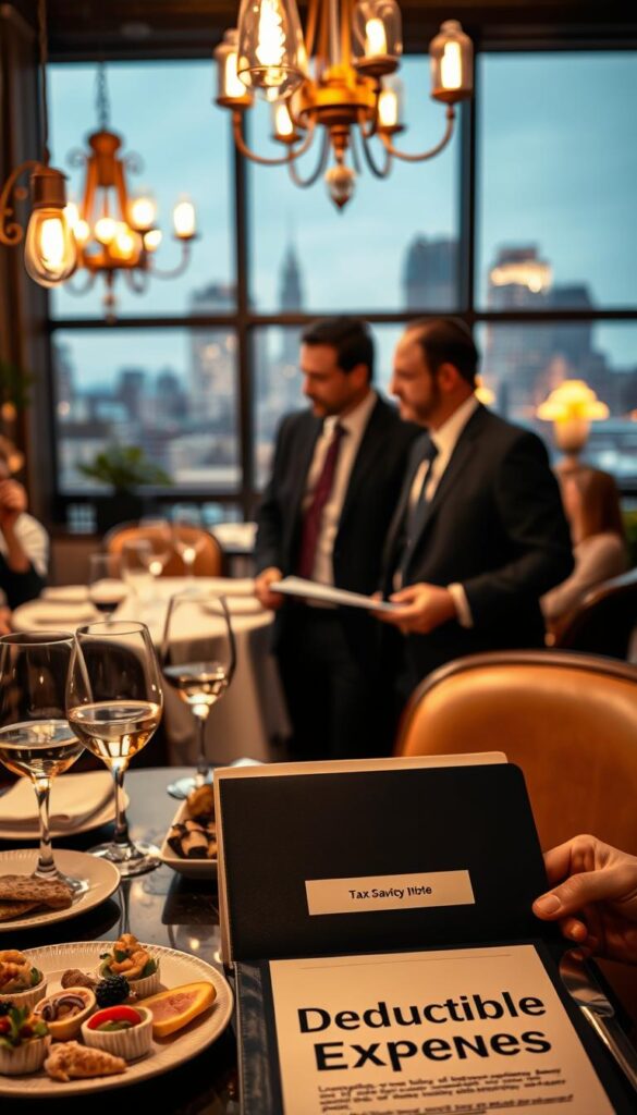 deductible expenses related to business meals and entertainment