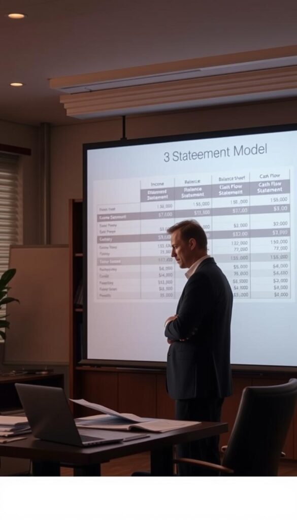 financial planning with 3-statement model
