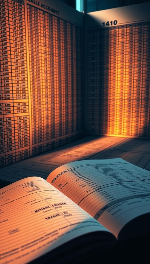general ledger and financial accounts structure