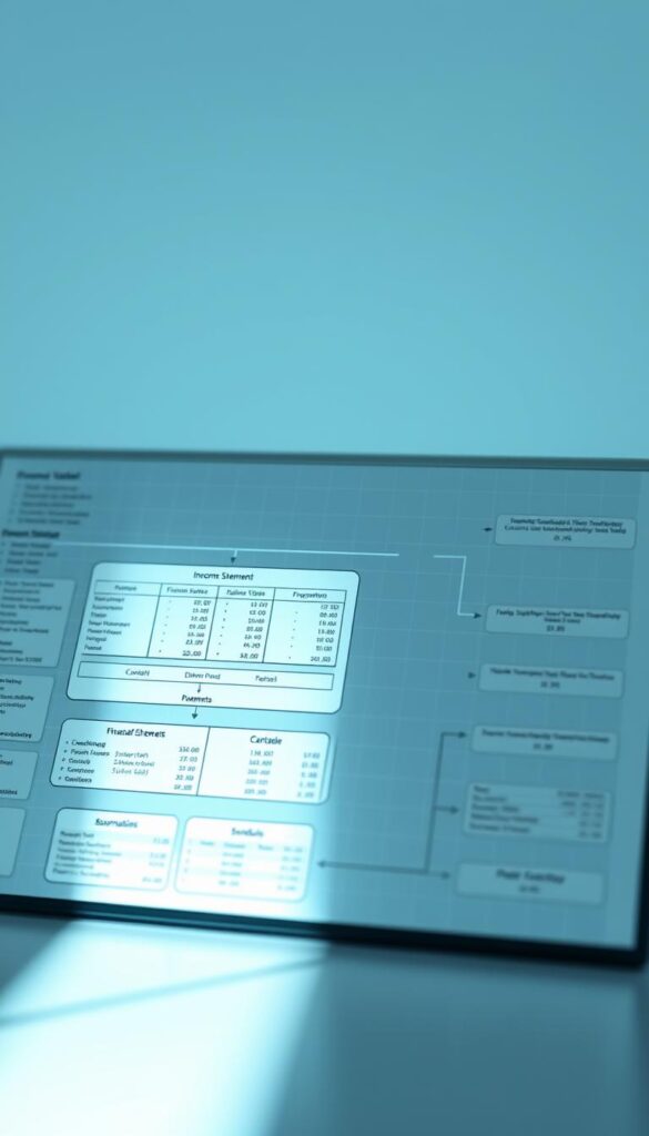 structure of a financial model