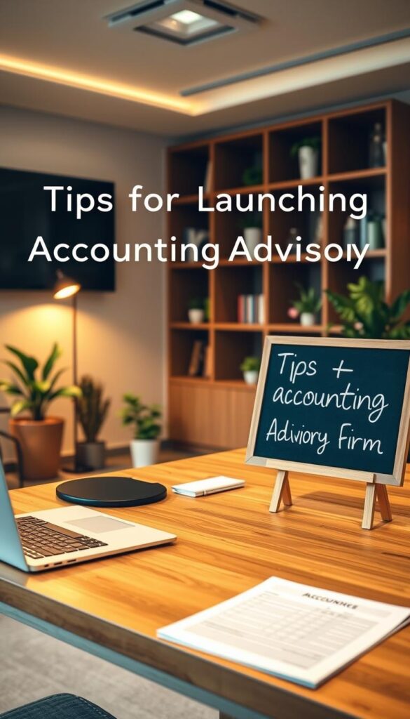 tips for launching accounting advisory firm