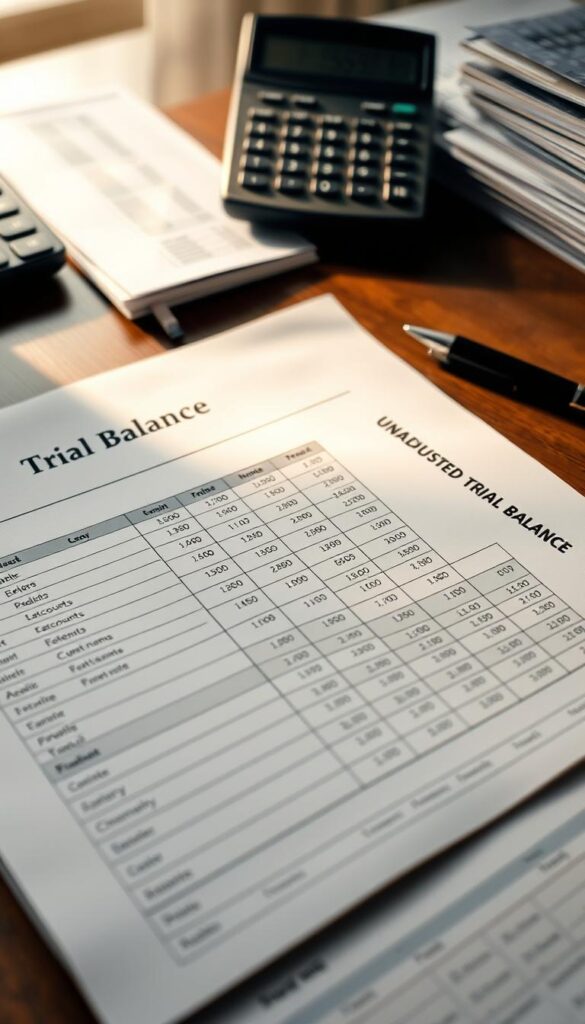 unadjusted trial balance ensuring accuracy